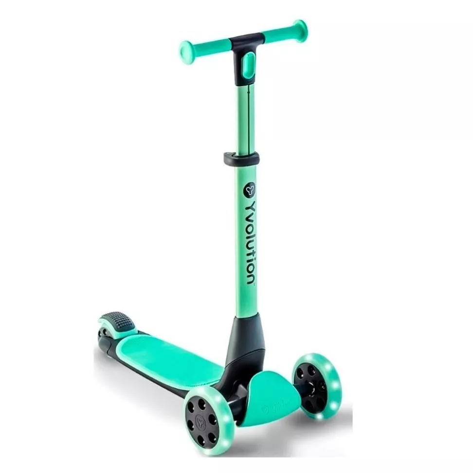 Самокат Yvolution YGlider NUA Зелений