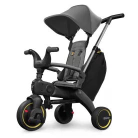 Складной детский трехколесный велосипед с родительской ручкой 5в1 Doona Liki Trike S3 Grey Hound