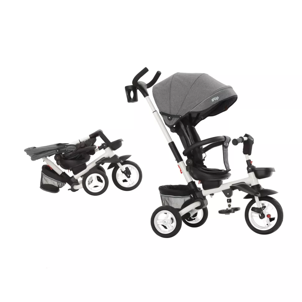 Велосипед трехколесный Tilly Flip t-390/1 Grey