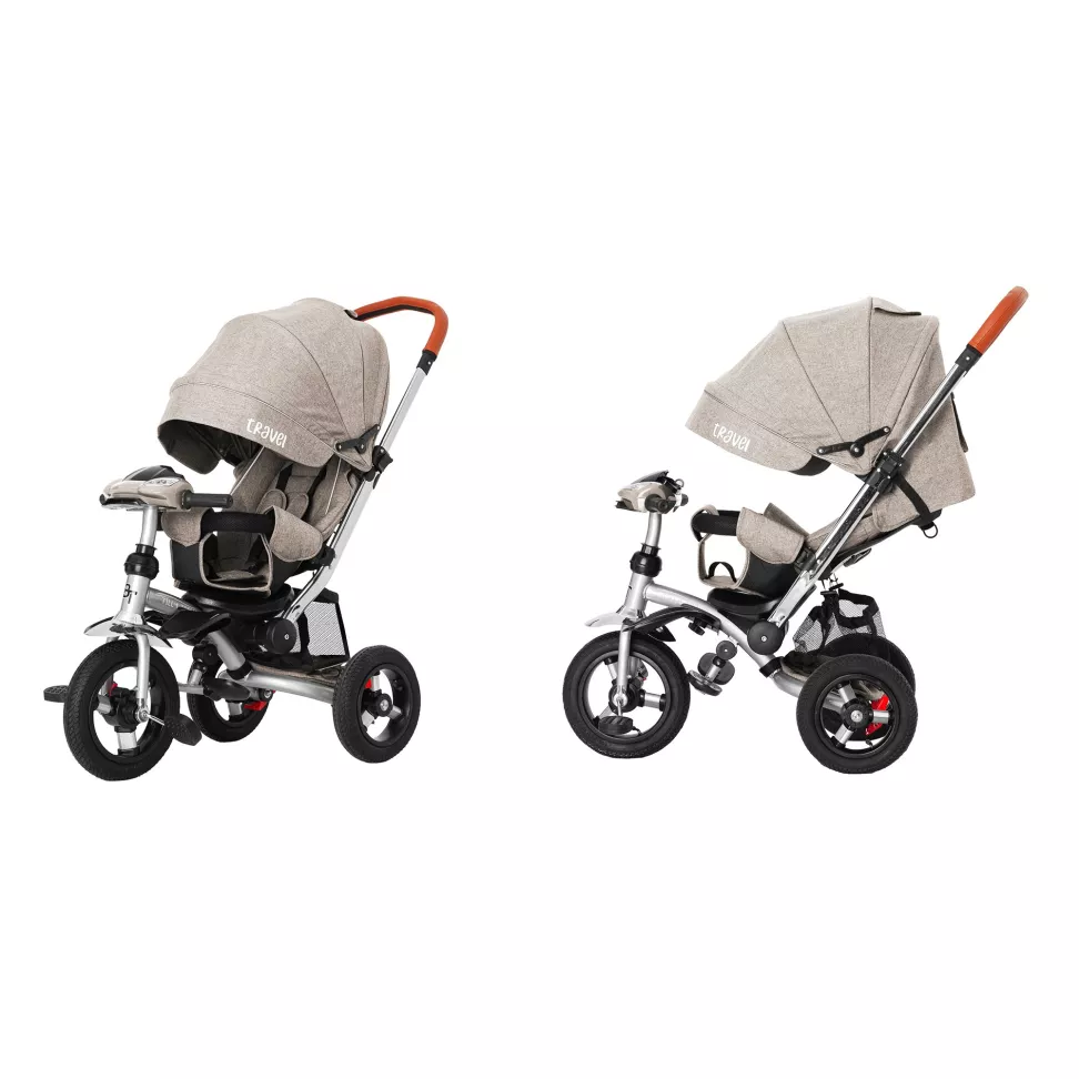 Велосипед трехколесный Tilly Travel T-387/1 Beige