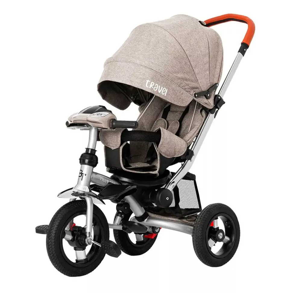 Велосипед трехколесный Tilly Travel T-387/1 Beige