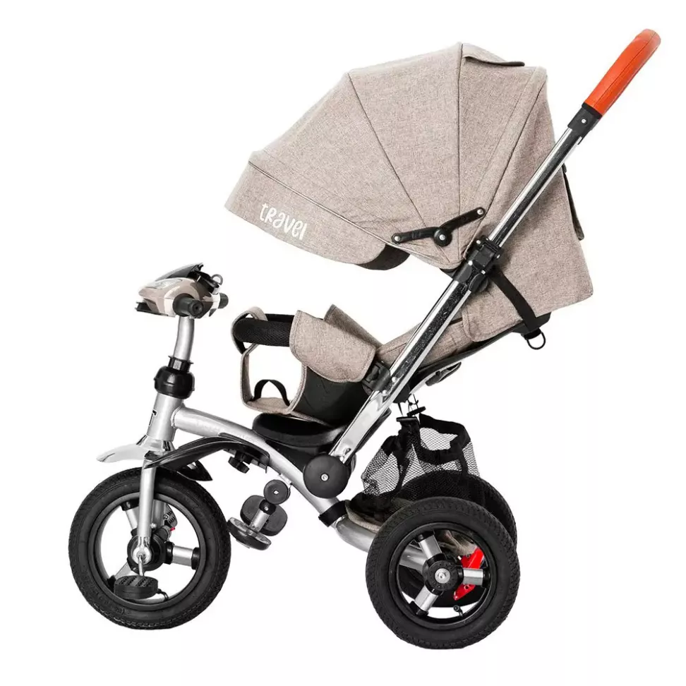 Велосипед трехколесный Tilly Travel T-387/1 Beige