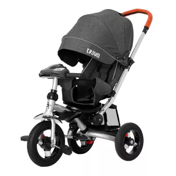 Велосипед трехколесный Tilly Travel T-387/1 Dark Grey