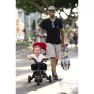 Складной детский трехколесный велосипед с родительской ручкой 5в1 Doona Liki Trike S5 Nitro Black