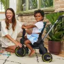 Складной детский трехколесный велосипед с родительской ручкой 5в1 Doona Liki Trike S5 Nitro Black