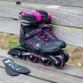 Rollerblade роликовые коньки Zetrablade W black-cyclamen pink