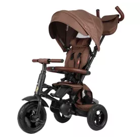 Трехколесный складной велосипед Qplay Rito Deluxe Brown (S380-17RitoDeluxeBrown)
