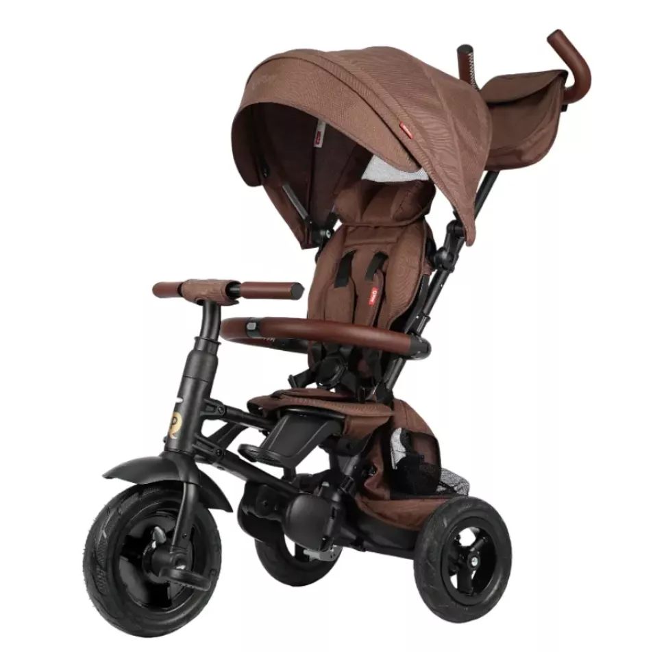 Трехколесный складной велосипед Qplay Rito Deluxe Brown (S380-17RitoDeluxeBrown)