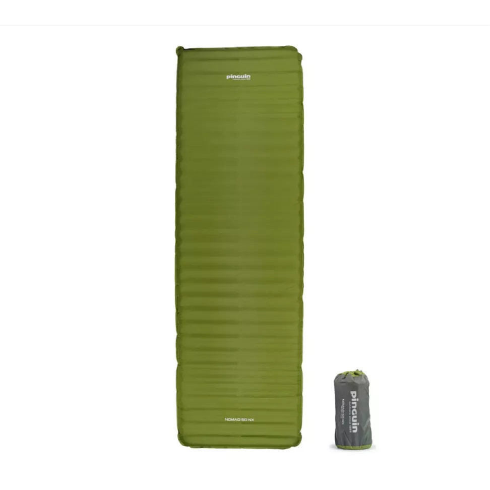 Самонадувний килимок Pinguin Nomad NX, 198x63x5см, Khaki (PNG 715446)
