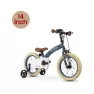Велосипед детский 3in1 Q PLAY MINIBY Grayish Blue 14 колеса