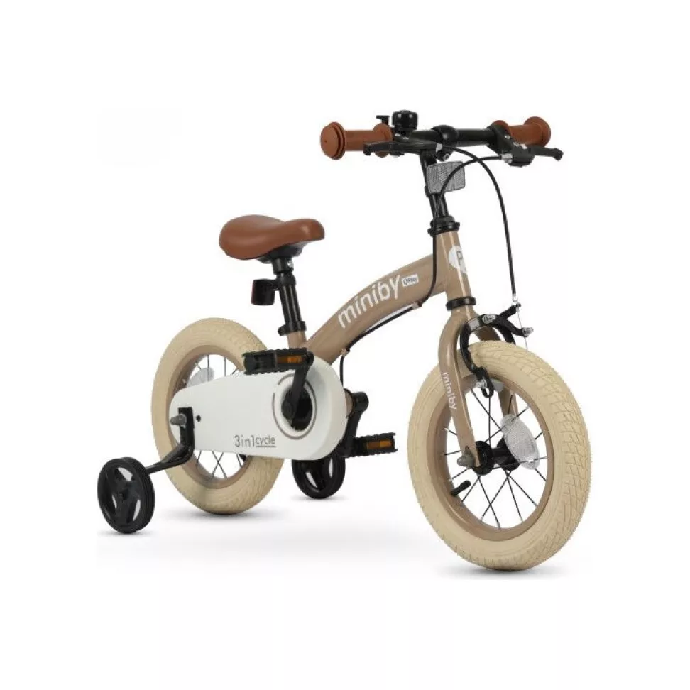 Велосипед 3in1 Q PLAY MINIBY Solid grey