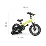 Велосипед 3in1 Q PLAY MINIBY Solid olive 14 колеса