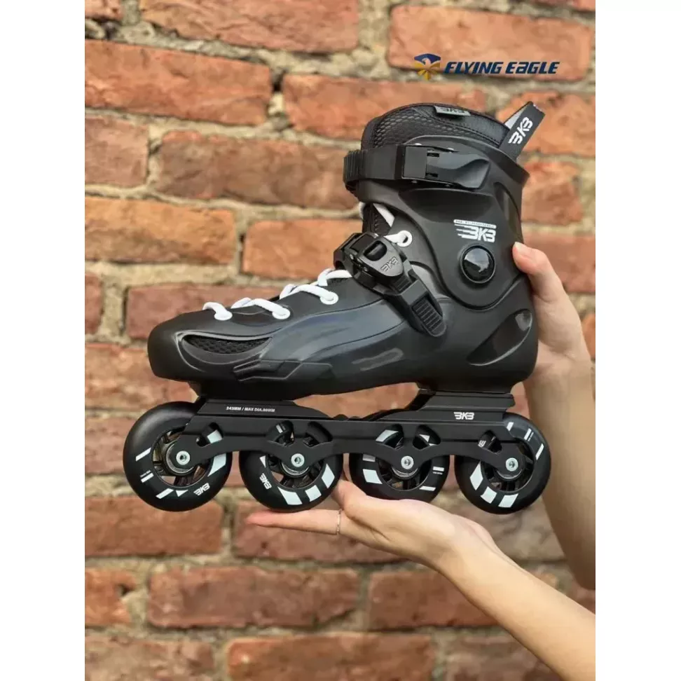 Фрискейт ролики для начинающих BKB B3s Black