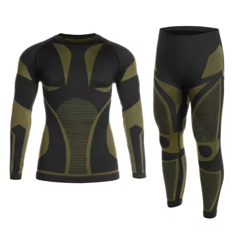 Термоактивное белье Mil-Tec 4-Way Stretch Performance - Black