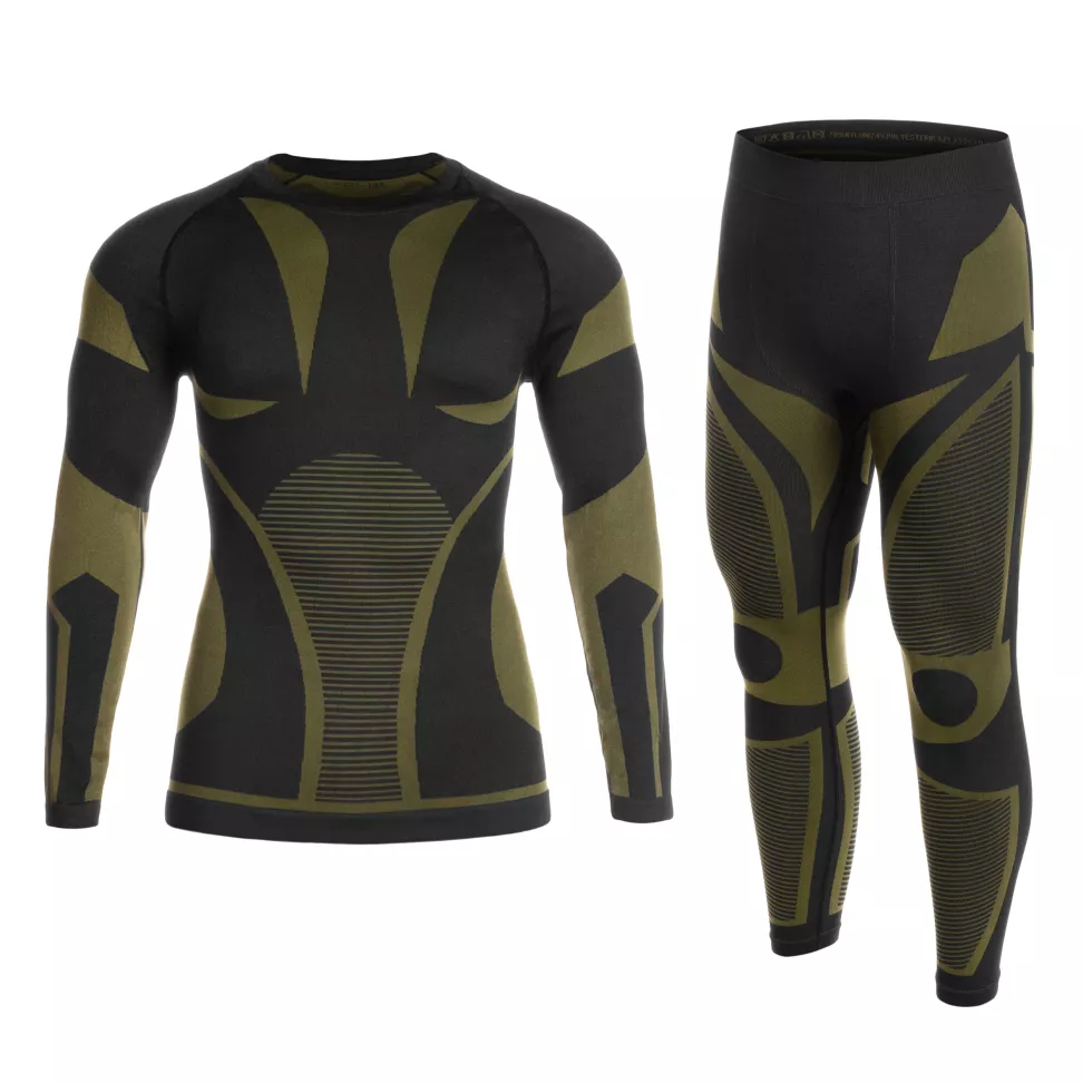Термоактивное белье Mil-Tec 4-Way Stretch Performance - Black