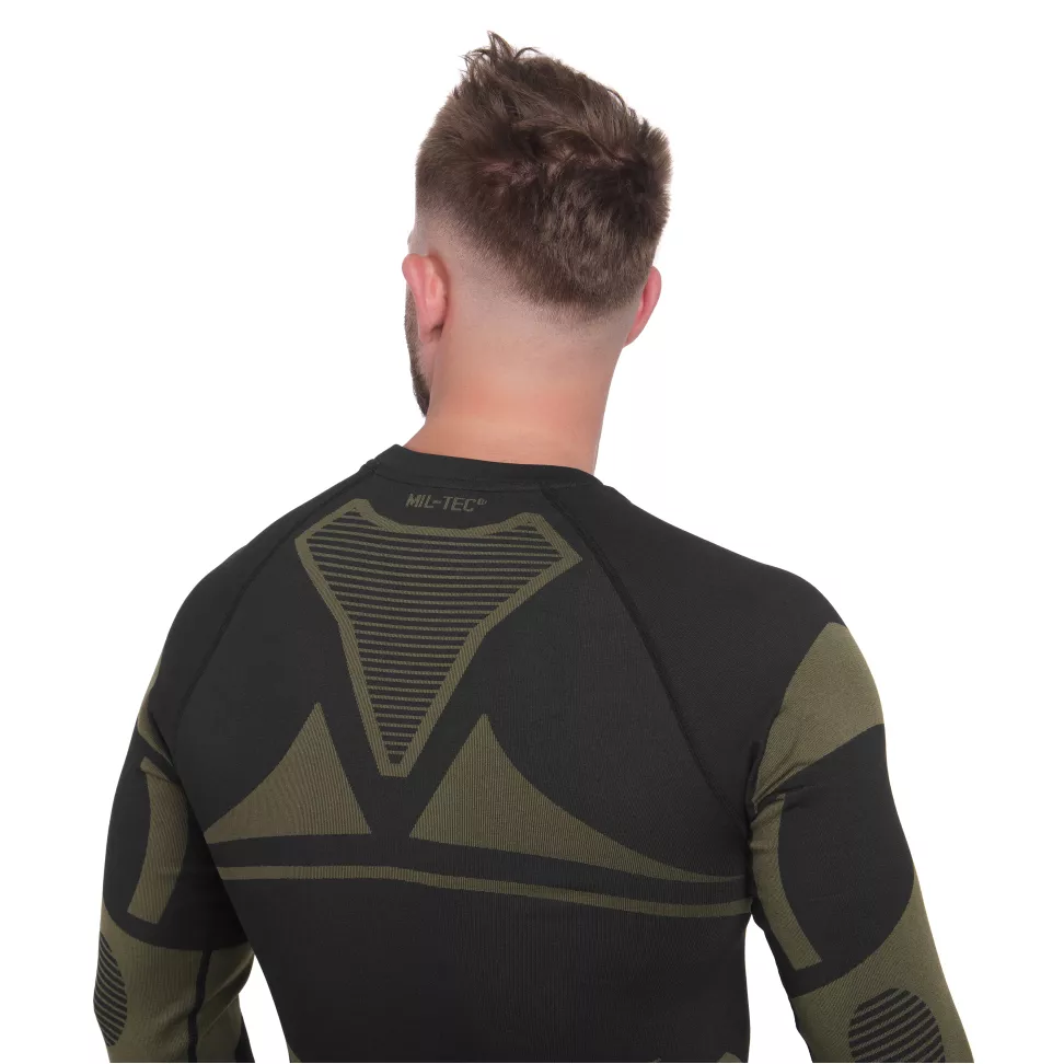Термоактивное белье Mil-Tec 4-Way Stretch Performance - Black