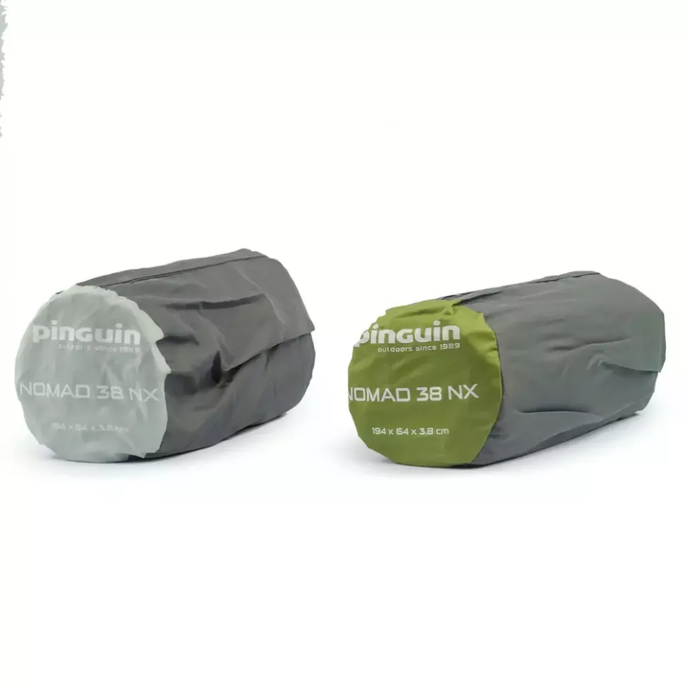 Самонадувающийся коврик Pinguin Nomad NX, 194x64x3.8см, Grey (PNG 715385)