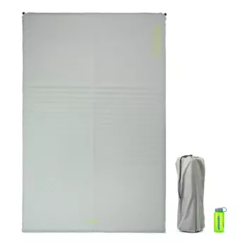 Самонадувающийся двухместный коврик Pinguin Nomad 50 Double, 198х130х5см, Grey (PNG 707.Grey)
