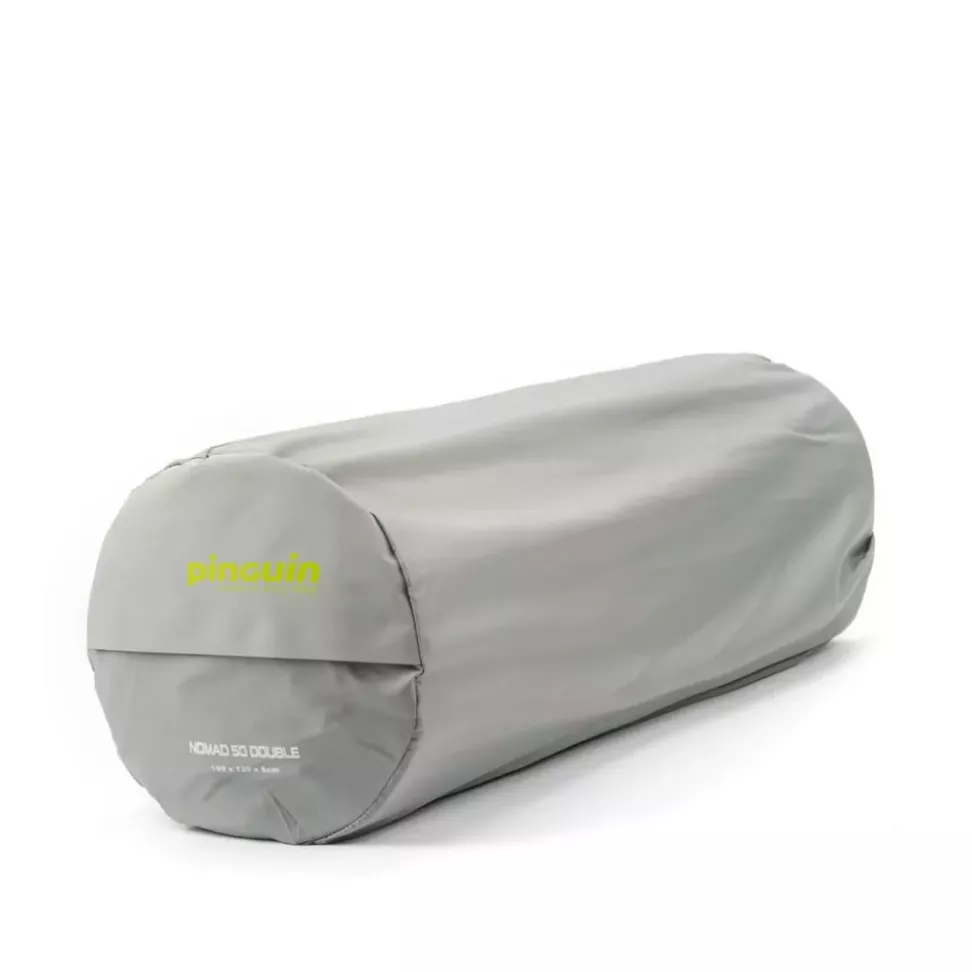 Самонадувний двомісний килимок Pinguin Nomad 50 Double, 198х130х5см, Grey (PNG 707.Grey)