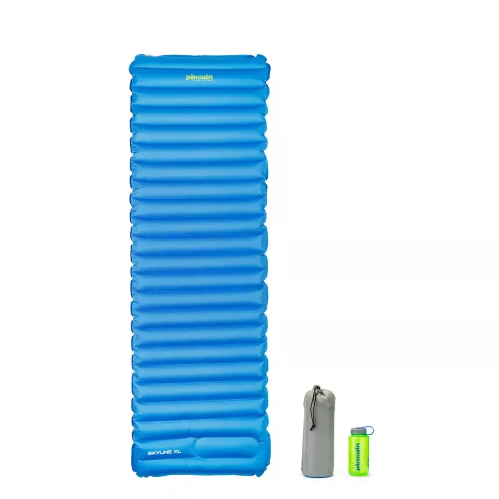 Надувной коврик Pinguin Skyline, 195х65х9см, Blue (PNG 709.XL.Blue)