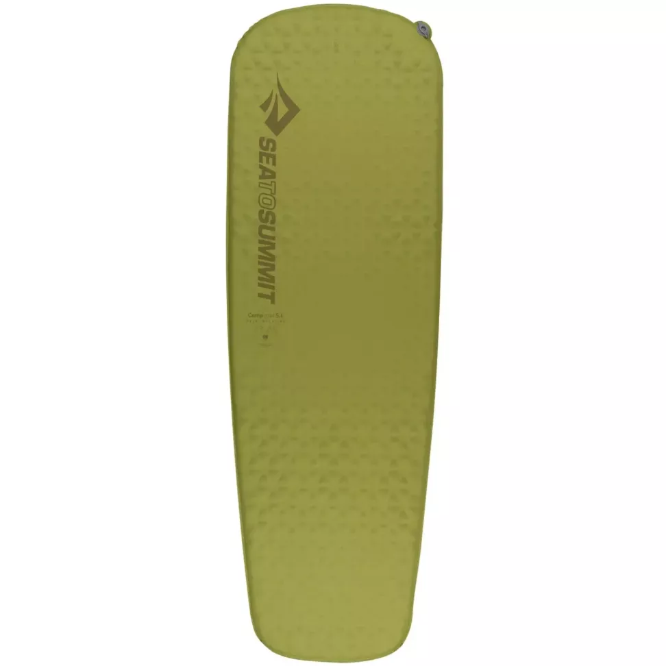 Самонадувающийся коврик Camp Mat, 198х64х3.8см, Olive от Sea to Summit (STS AMSICML)