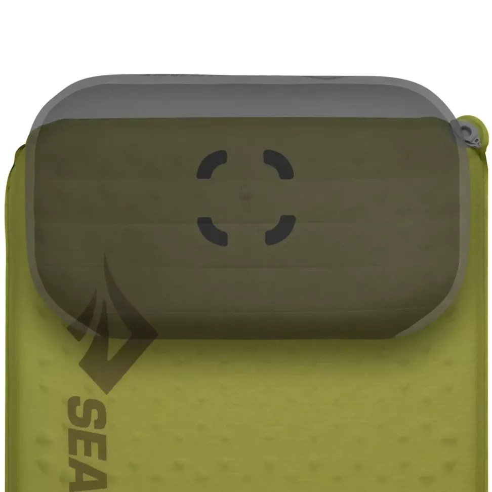 Самонадувающийся коврик Camp Mat, 198х64х3.8см, Olive от Sea to Summit (STS AMSICML)