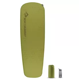 Самонадувающийся коврик Camp Mat, 198х64х3.8см, Olive от Sea to Summit (STS AMSICML)
