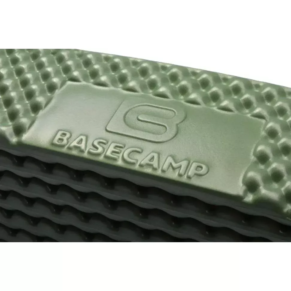 Килимок кемпінговий, каремат Base Camp Hunter Wide IXPE, 199х60х1.8 см, Olive Green (BCP 20401)