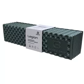 Коврик кемпинговый, каремат BaseCamp Legion NEW XPE, 185х55х1, 5 см, Olive Green (BCP 20101)