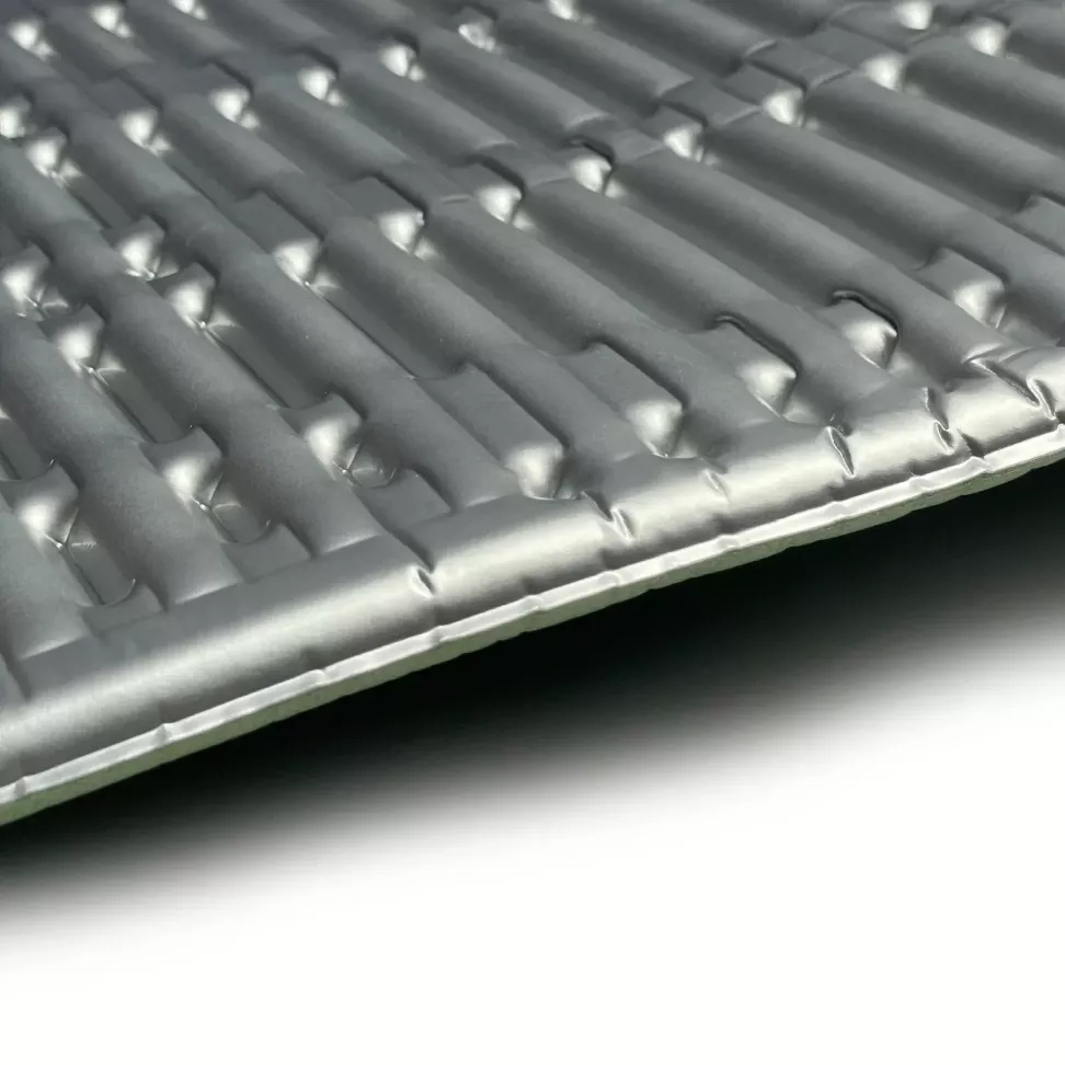 Килимок кемпінговий BaseCamp X-Line Roll Foiled Mat IXPE, 185х55х1,5 см, Olive Green (BCP 20701)