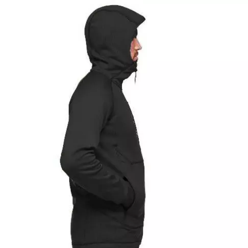 Чоловіча флісова кофта з рукавом реглан Black Diamond M Factor Hoody, Cypress (BD 7440403021SML1)