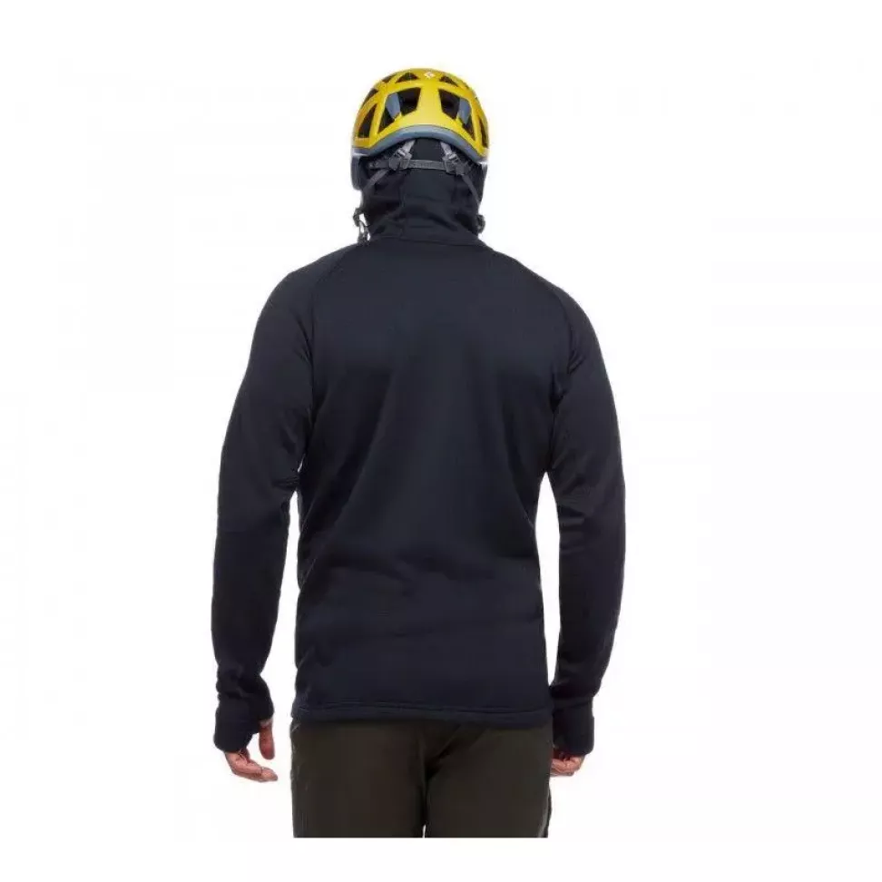Чоловіча флісова кофта з рукавом реглан Black Diamond M Factor Hoody, Cypress (BD 7440403021SML1)
