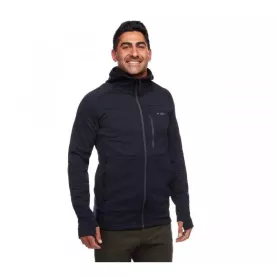 Мужская флисовая кофта с рукавом реглан Black Diamond M Factor Hoody, Cypress (BD 7440403021SML1)