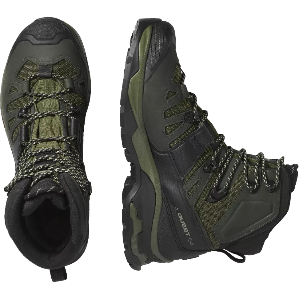 Ботинки Salomon QUEST 4 GTX муж. зеленый