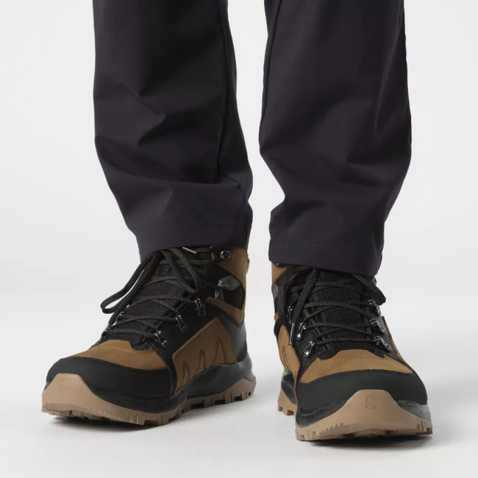Ботинки Salomon OUTCHILL TS CSWP муж. коричневый