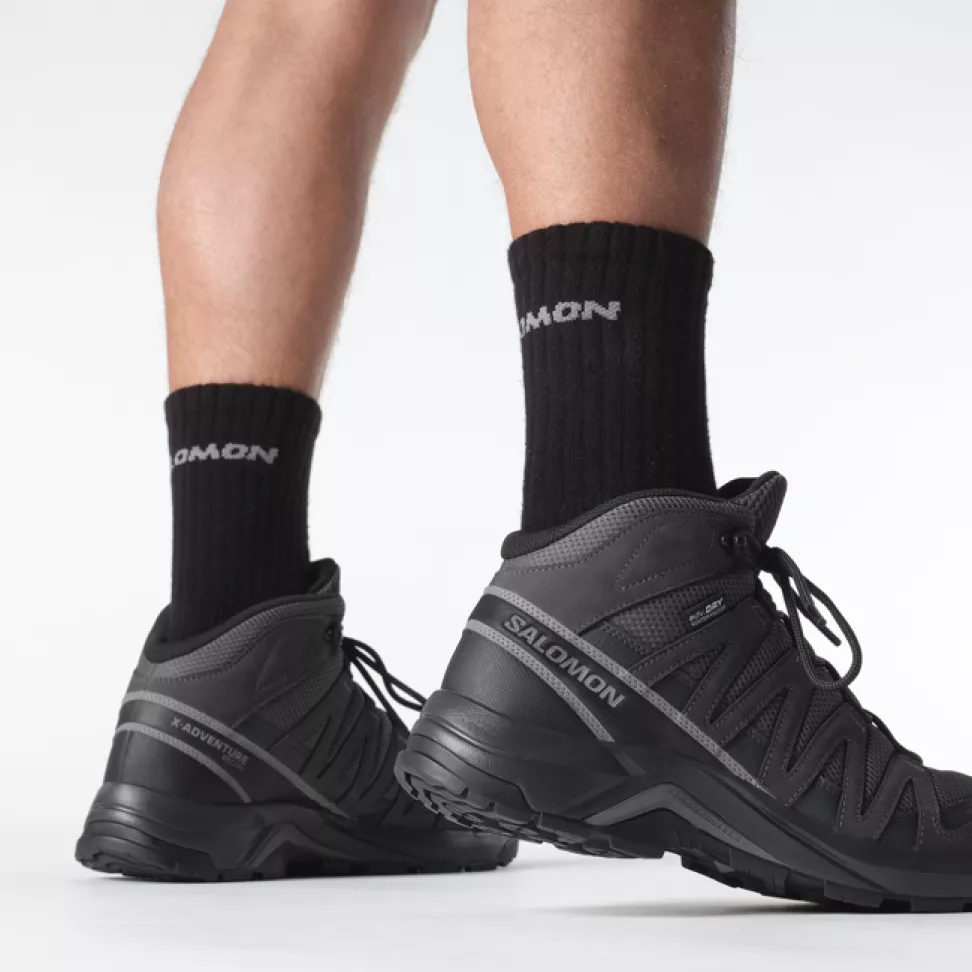 Ботинки Salomon X-ADVENTURE RECON MID GTX муж. черный