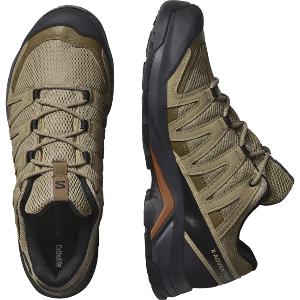 Кроссовки Salomon X-ADVENTURE RECON GTX муж. коричневый