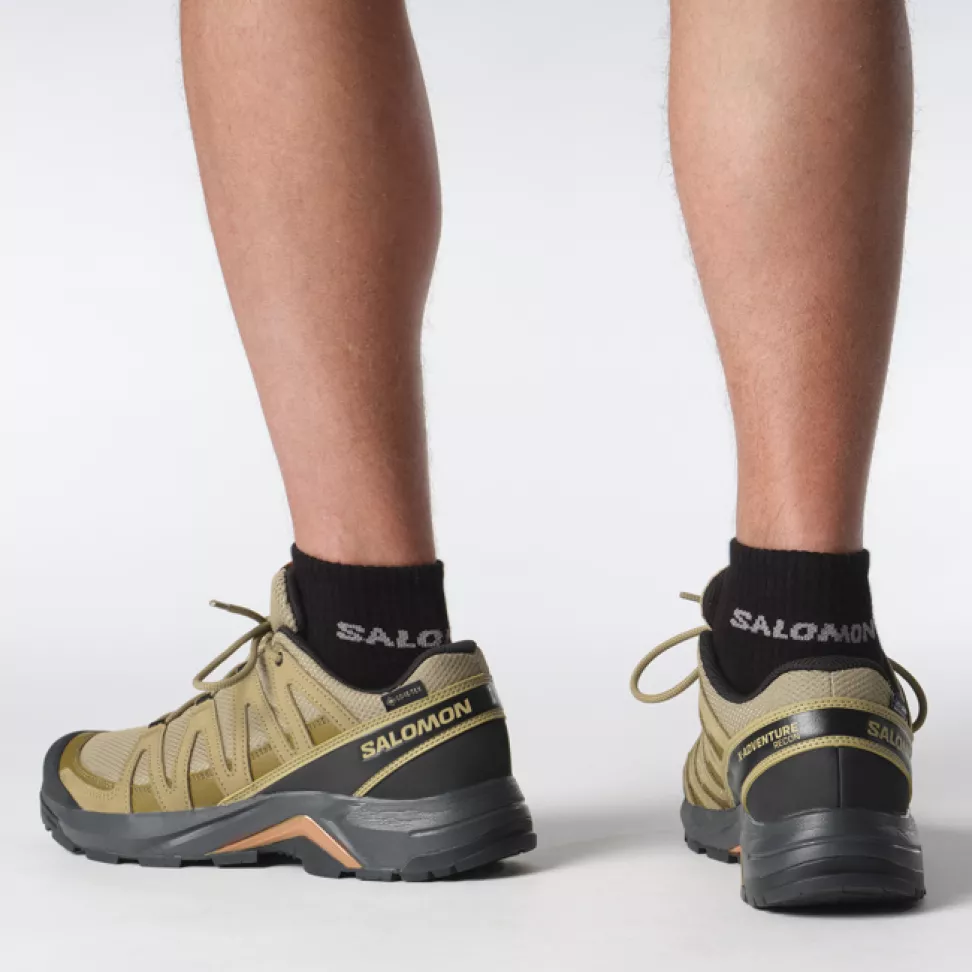 Кроссовки Salomon X-ADVENTURE RECON GTX муж. коричневый