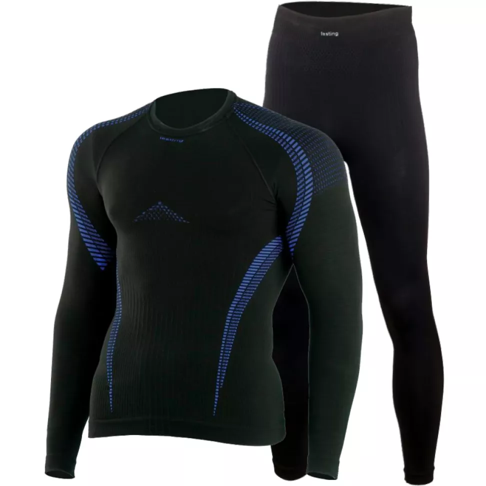 Термобілизна Lasting STEM-SKIL Black-blue