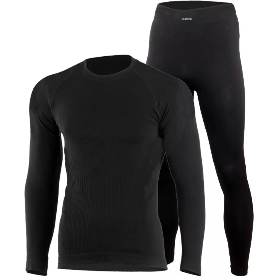 Термобілизна чоловіча Lasting STEM-SKIL Black
