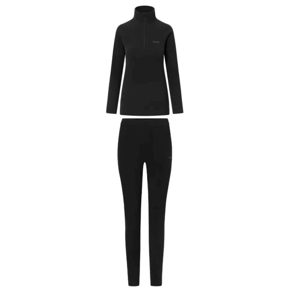 Термобілизна жіноча флісова Viking Winter Fleece Polartec Black До -25*