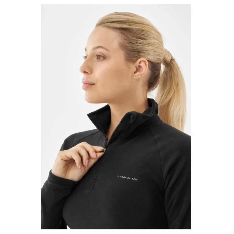 Термобілизна жіноча флісова Viking Winter Fleece Polartec Black До -25*