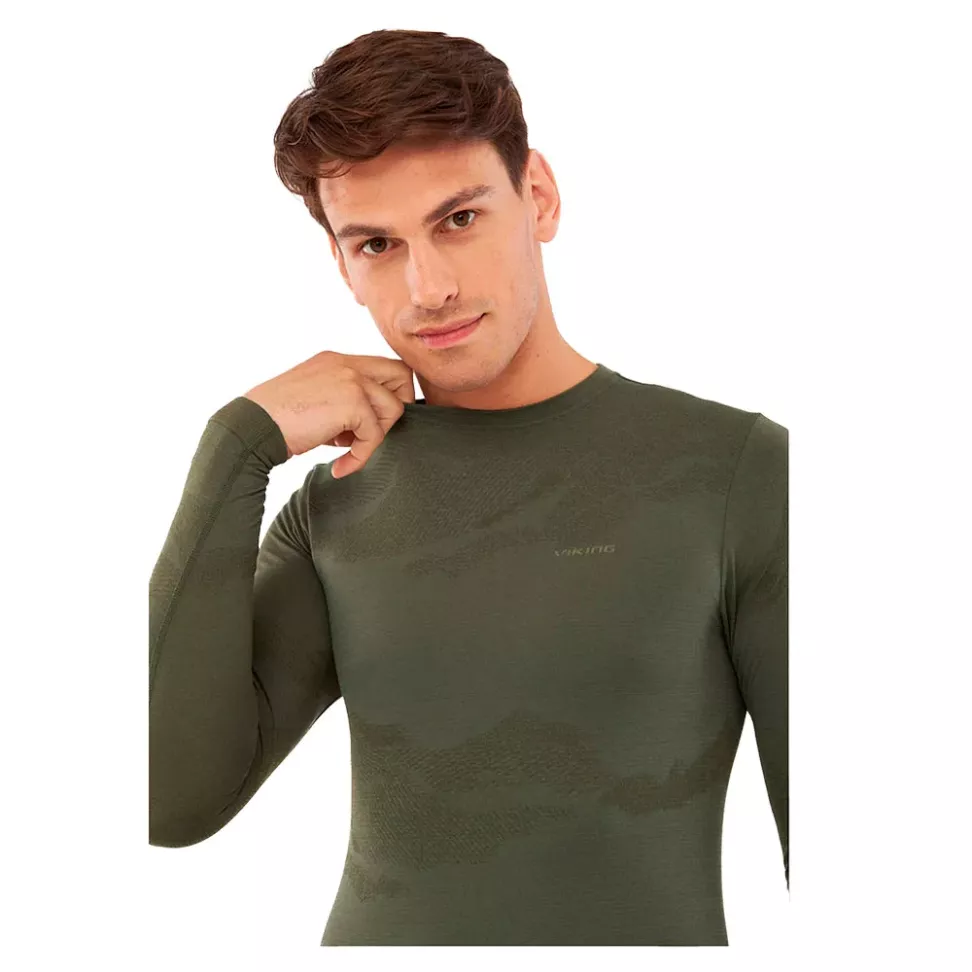 Мужское термобелье Viking Tactical Merino Olive до -18*