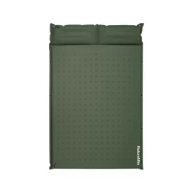 Коврик самонадувающийся с подушкой двухместный Naturehike CNK2550WS025, 30 мм, зеленый
