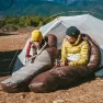 Спальник с натуральным пухом Naturehike Snowbird Brown 400 г