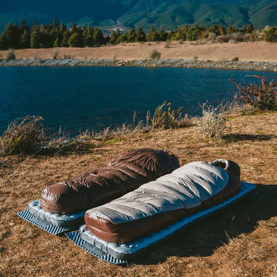 Спальник с натуральным пухом Naturehike Snowbird Brown 400 г