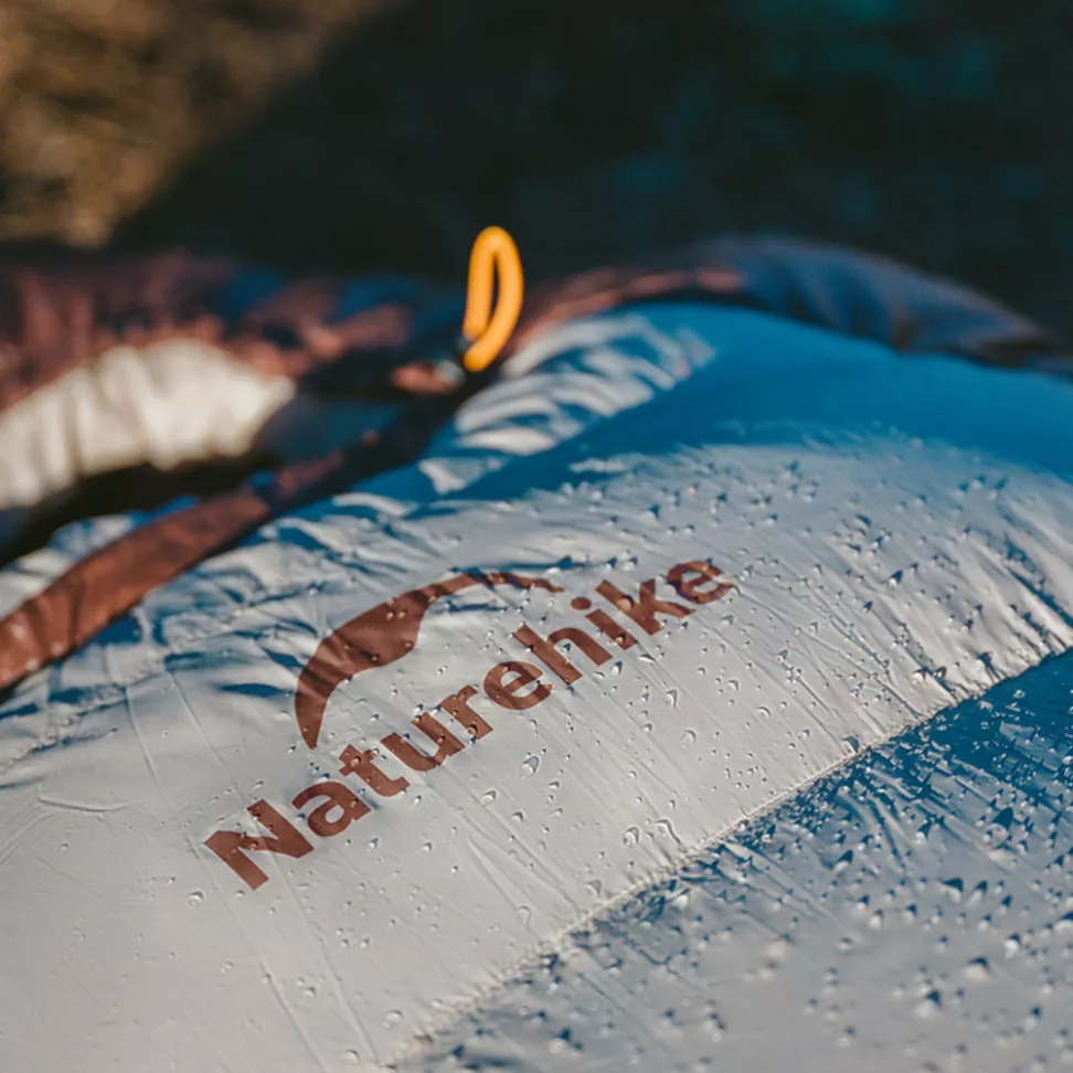 Спальник с натуральным пухом Naturehike Snowbird Brown 400 г