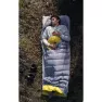 Спальник с натуральным пухом Naturehike CW700 CNK2450WS048, р-р L, черно-голубой