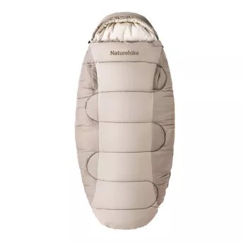Спальный мешок овальный Naturehike PS200 CNK2350WS026, бежевый