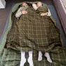 Спальный мешок двухместный с подушками Naturehike CNK2350WS019, зеленый